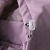 Veste chauffante automne hiver avec capuche amovible femme