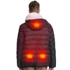 Veste chauffante électrique homme