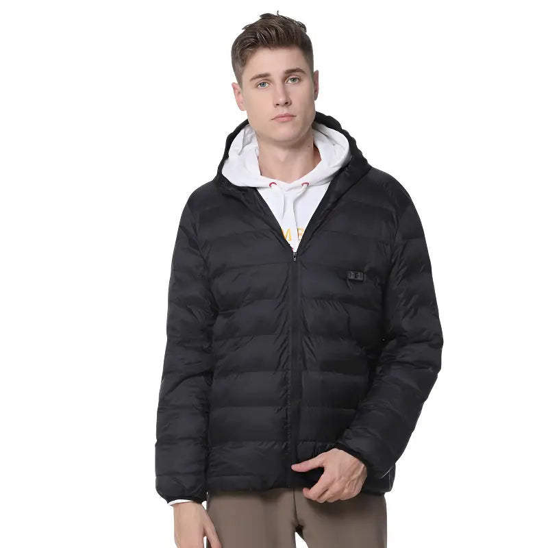 Veste chauffante électrique homme