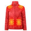 Veste chauffante épaisse pour femme
