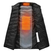 Veste chauffante grande taille homme