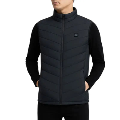 Veste chauffante grande taille homme