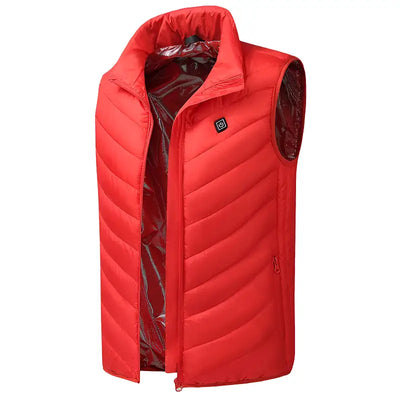 Veste chauffante grande taille homme