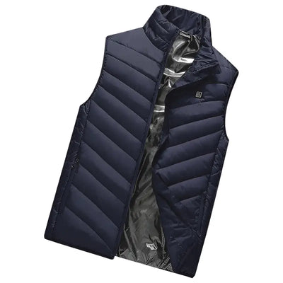 Veste chauffante grande taille homme