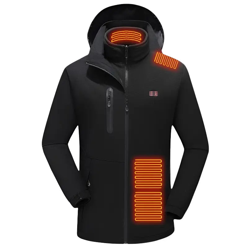 Veste chauffante homme fine