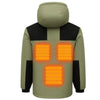 Veste chauffante homme imperméable