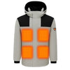 Veste chauffante homme imperméable