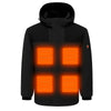 Veste chauffante homme imperméable