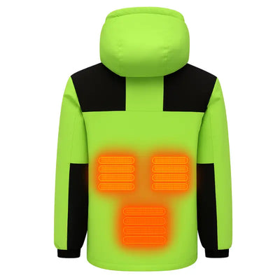 Veste chauffante homme imperméable