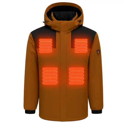Veste chauffante homme imperméable