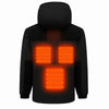 Veste chauffante homme imperméable