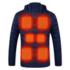 Veste chauffante homme manche longue