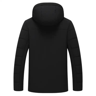 Veste chauffante homme noir