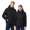 Veste chauffante homme noir