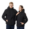 Veste chauffante homme noir