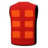 Veste chauffante homme rouge