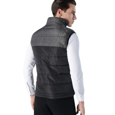 Veste chauffante homme sans manche
