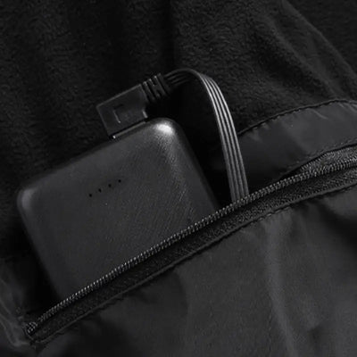 Veste chauffante homme sans manche