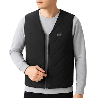 Veste chauffante noir