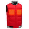 Veste chauffante rouge
