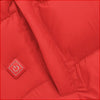 Veste chauffante rouge