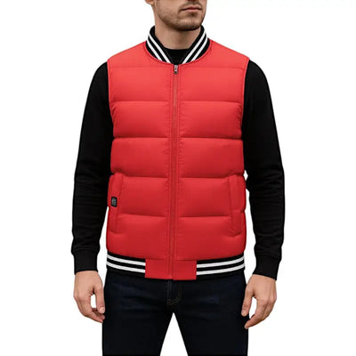 Veste chauffante rouge