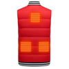 Veste chauffante rouge