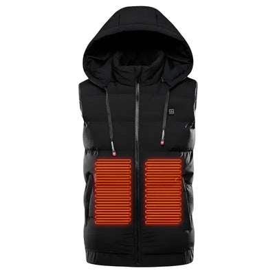 Veste chauffante ski homme