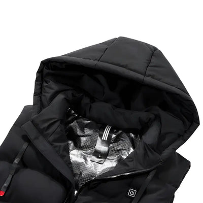 Veste chauffante ski homme