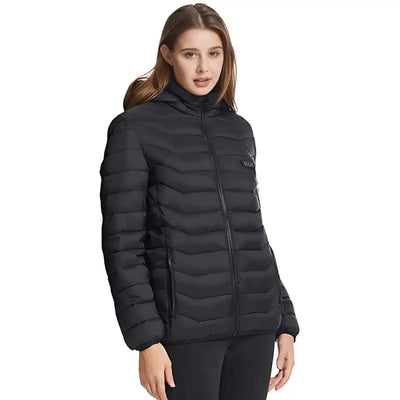 Veste chauffante usb femme 11 zones