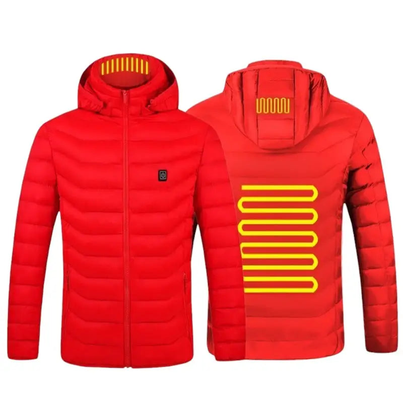 Veste chauffante usb femme 2 zones