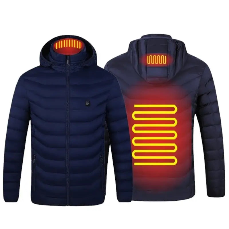 Veste chauffante usb femme 2 zones