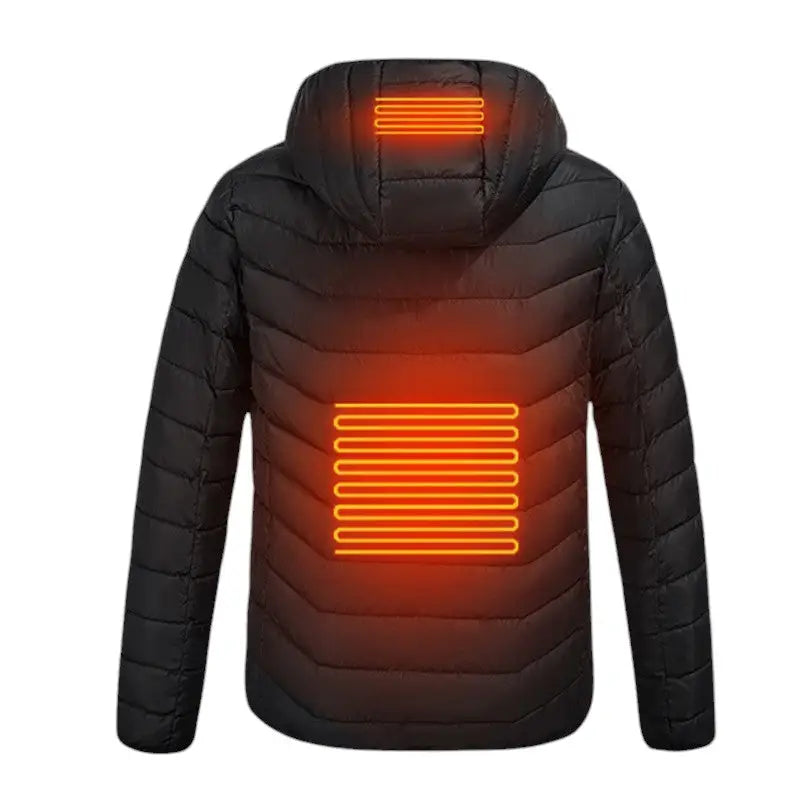 Veste chauffante usb femme 2 zones