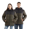 Veste doudoune chauffante