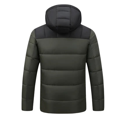 Veste doudoune chauffante