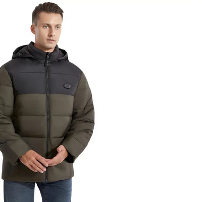 Veste doudoune chauffante