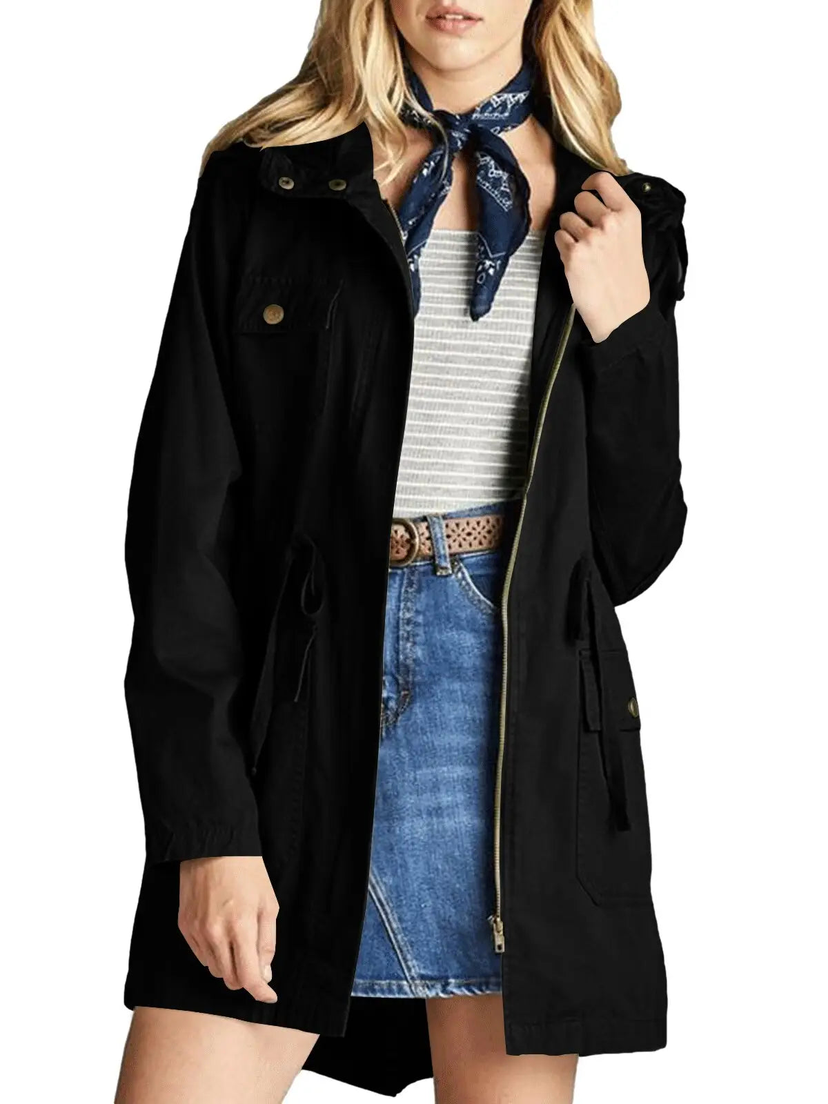 Veste femme style militaire