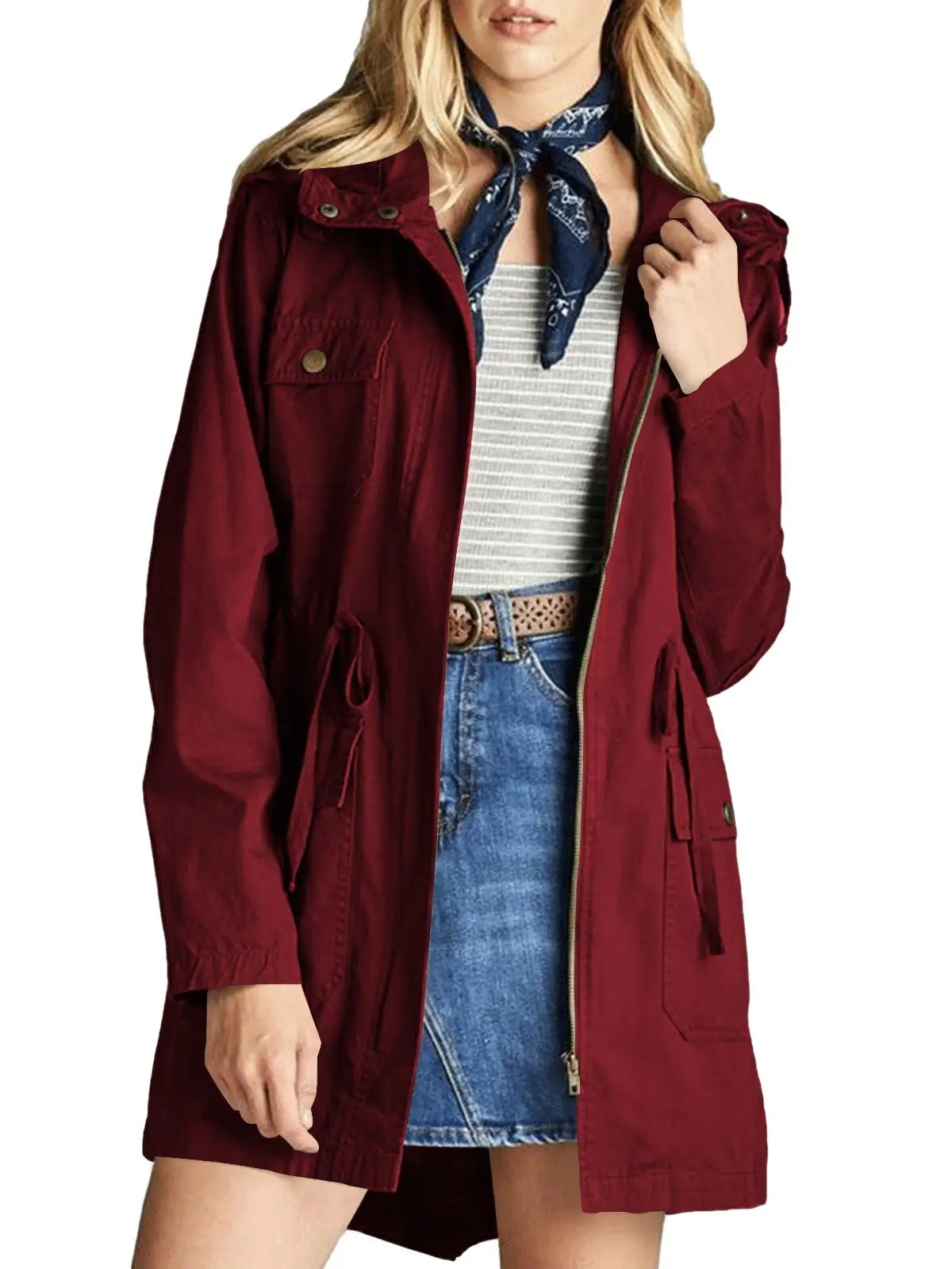Veste femme style militaire