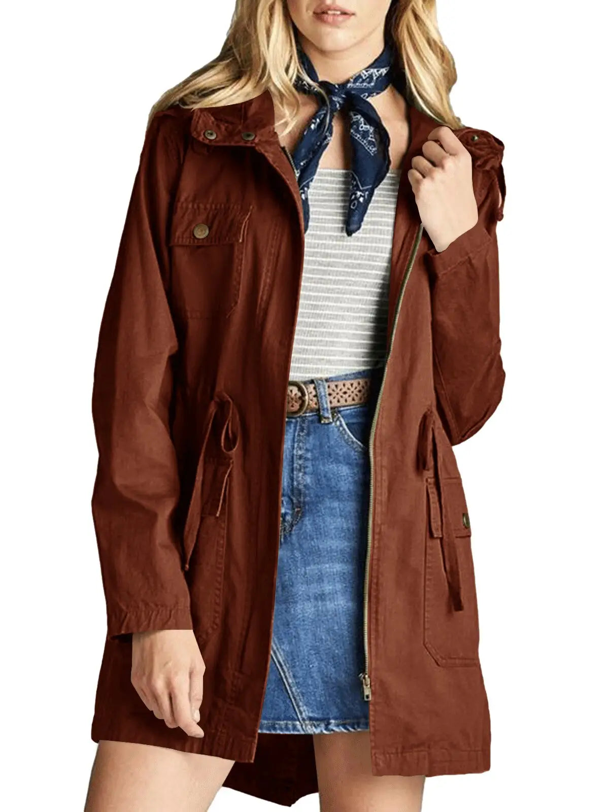 Veste femme style militaire