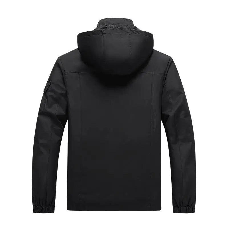 Veste homme à capuche doublée polaire