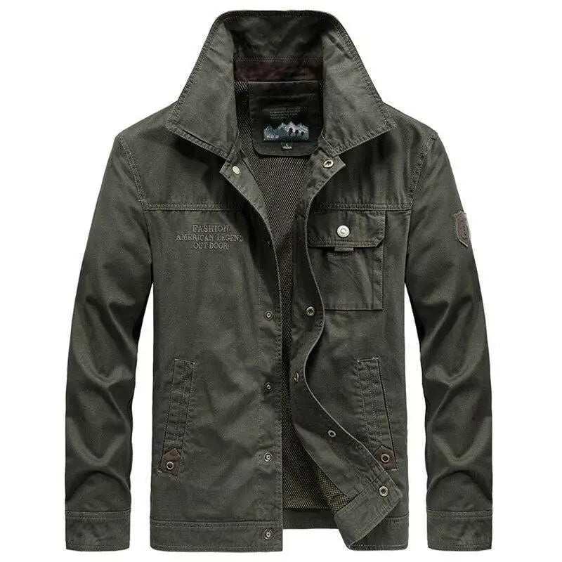 Veste kaki homme militaire