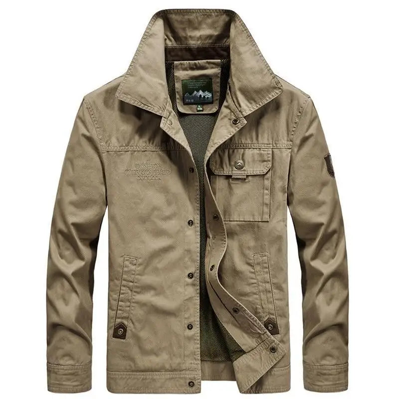 Veste kaki homme militaire