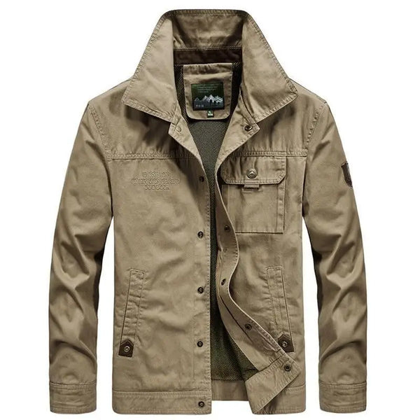 Veste kaki homme militaire sale