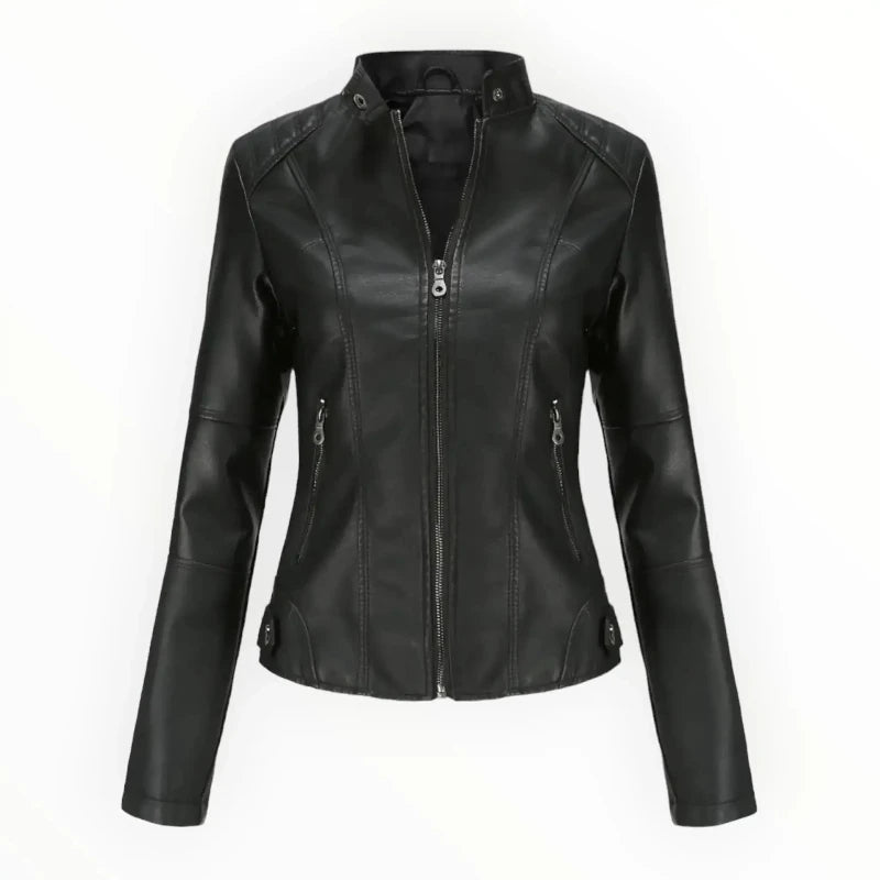 Veste légère noire militaire femme