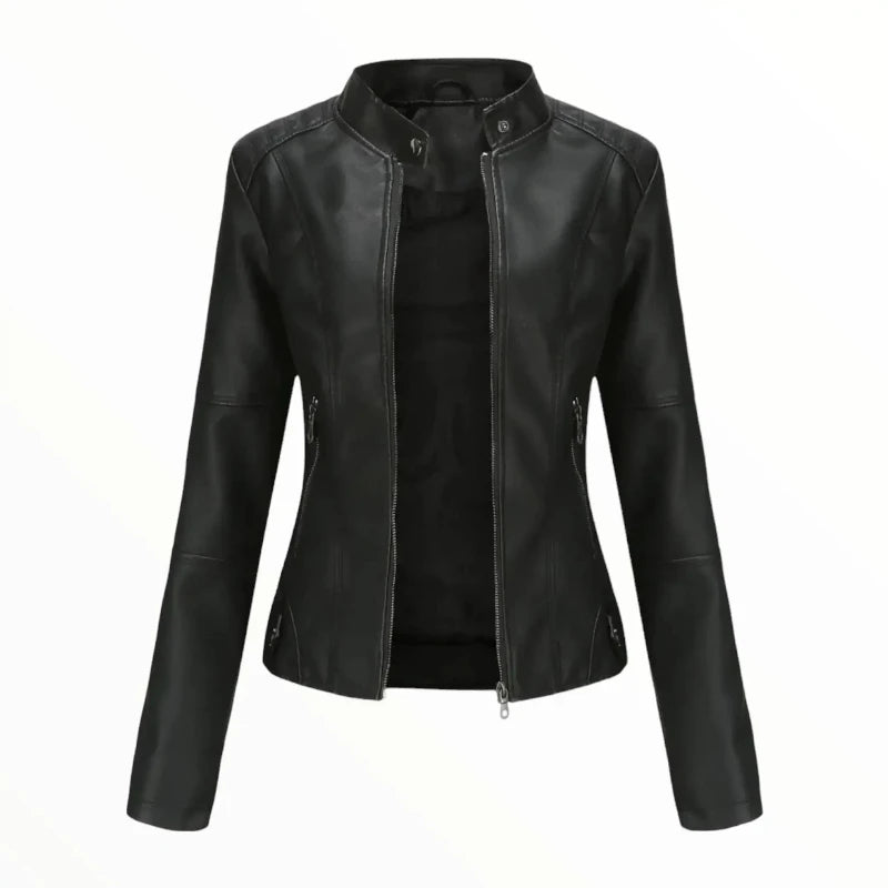 Veste légère noire militaire femme