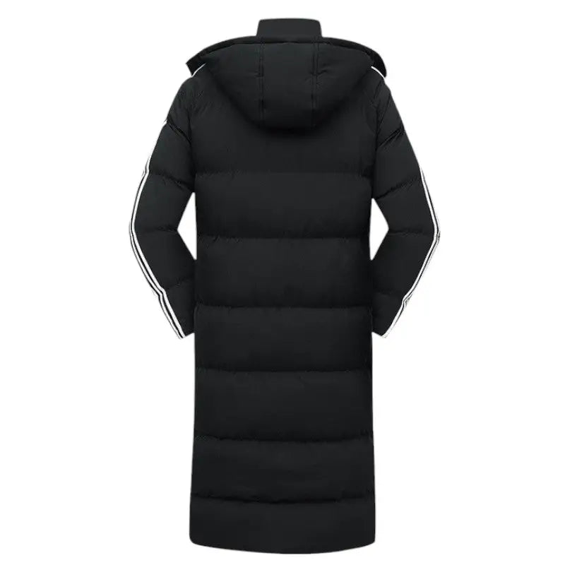 Veste longue chauffante 11 zones noire pour femme