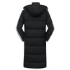 Veste longue chauffante 11 zones noire pour femme