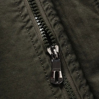 VESTE MILITAIRE AVEC MANCHES À POCHES