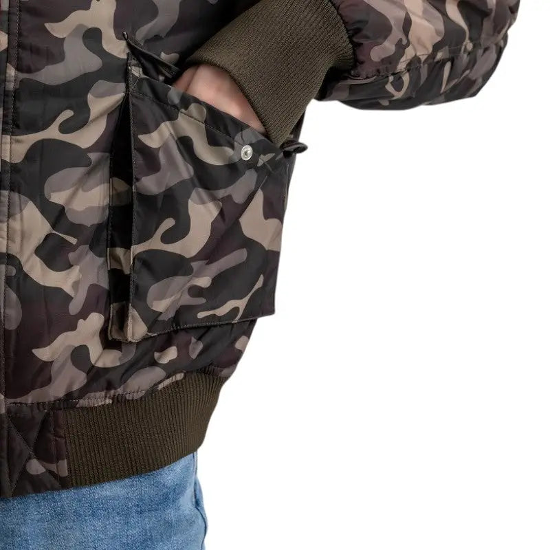 Veste militaire camouflage femme