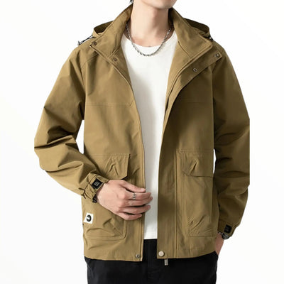 Veste militaire capuche homme